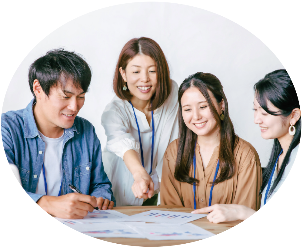 現場で働いている仲間との交流